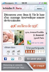 Le site Internet LeTrader.fr lance une application pour l'iPhone Le site Internet LeTrader.fr lance une application pour l'iPhone